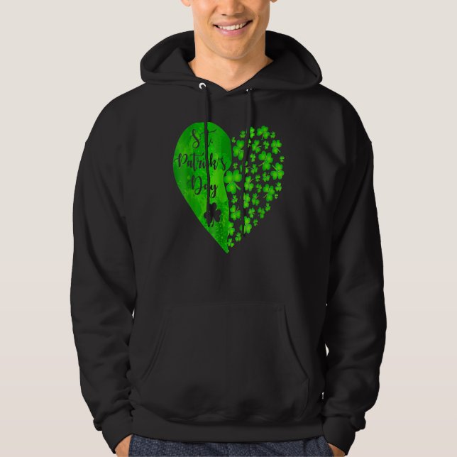 Happy St Patrick's Day Funny Saint Patrick Irish Hoodie (Vorderseite)