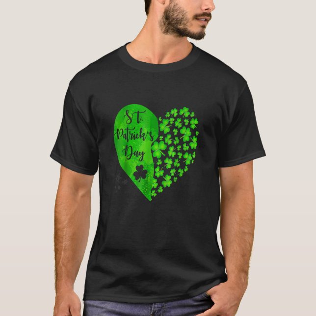 Happy St Patrick's Day Funny Saint Patrick Irish T-Shirt (Vorderseite)