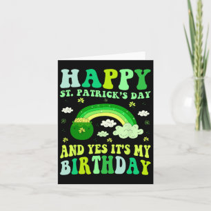 Happy St Patricks Day Geburtstag Saint Paddys Frau Karte