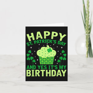 Happy St Patricks Day Geburtstag Saint Paddys Frau Karte