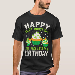 Happy St Patricks Day Geburtstag Saint Paddys Frau T-Shirt