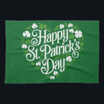 Happy St Patrick's Day Geschirrtuch<br><div class="desc">Happy St Patrick's Day</div>