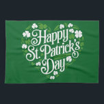 Happy St Patrick's Day Geschirrtuch<br><div class="desc">Happy St Patrick's Day</div>