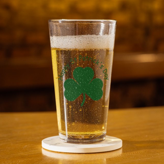 Happy St Patrick's Day Glas (Von Creator hochgeladen)