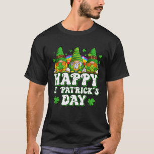 Happy St. Patrick's Day Gnome Kleeblatt Männer Fra T-Shirt