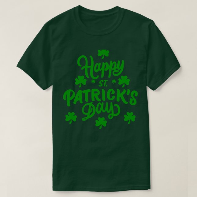 Happy St Patricks Day Go Lucky Gift T-Shirt (Design vorne)