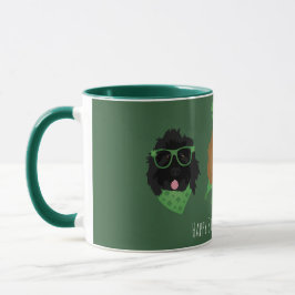 Happy St Patricks Day Goldendoodle Hunde Tasse
