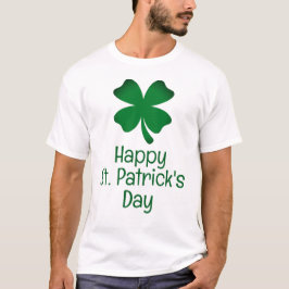 Happy St. Patrick's Day Green Kleeblatts Familie T-Shirt
