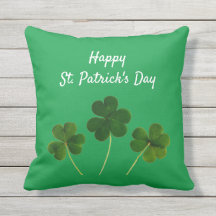 Happy St Patrick's Day Green Lucky Kleeblatts