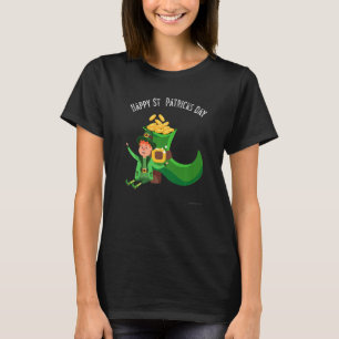 Happy St. Patricks Day Green Schuhgold Kobau T-Shirt