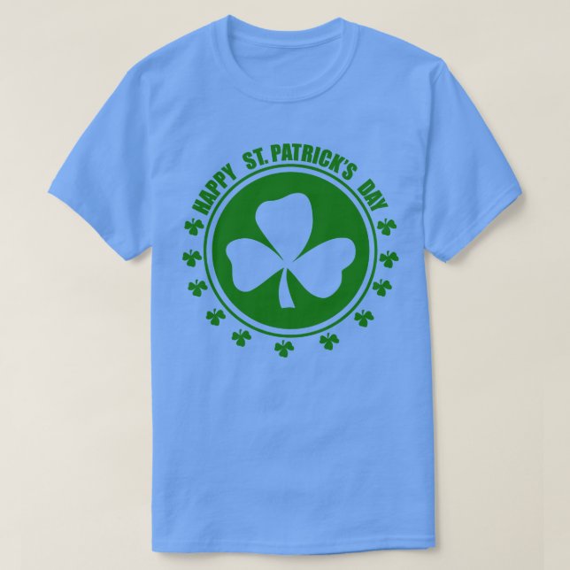 Happy St Patricks Day Green T-Shirt (Design vorne)