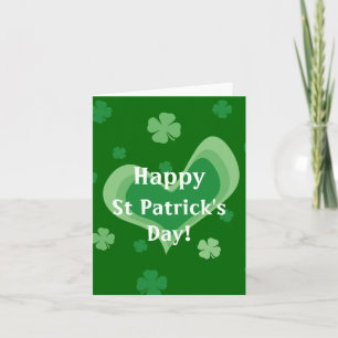 Happy St Patrick's Day Grußkarten Karte