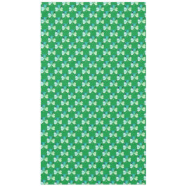 "Happy St. Patrick's Day" Handgeschriebene Kleeblä Tischdecke