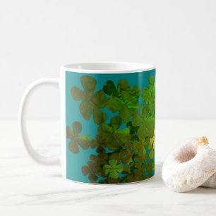 Happy St.Patrick's Day,irische Kleeblätter Kaffeetasse