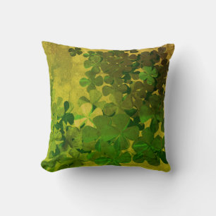 Happy St.Patrick's Day,irische Kleeblätter Kissen