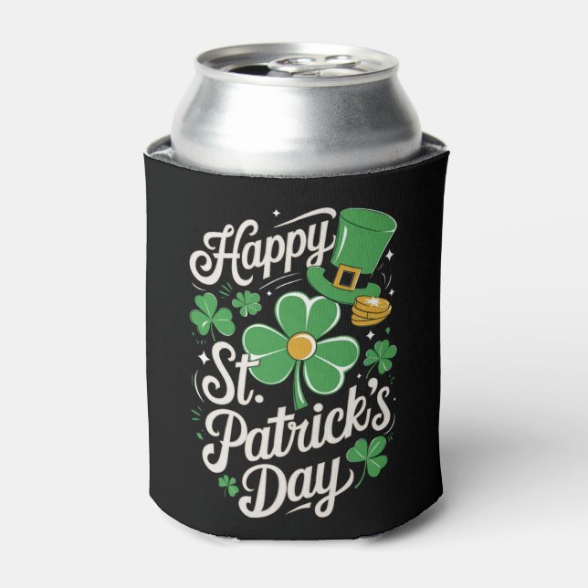 Happy St Patrick's Day Irish Heritage St Patty's Dosenkühler (Kanne Vorderseite)