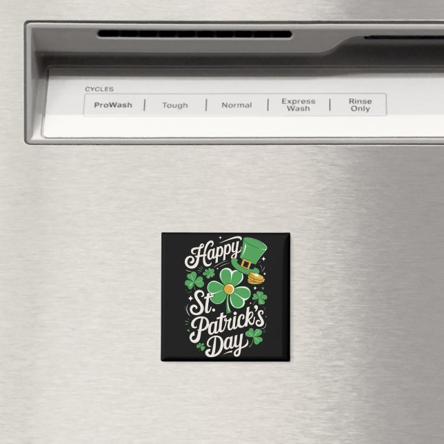 Happy St Patrick's Day Irish Heritage St Patty's Magnet (In Situ (Geschirrspüler))
