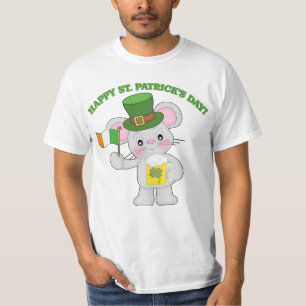 Happy St. Patrick's Day Irish Mouse T-Shirt