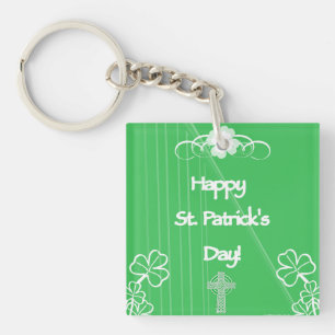 Happy St. Patrick's Day Key Chain Schlüsselanhänger