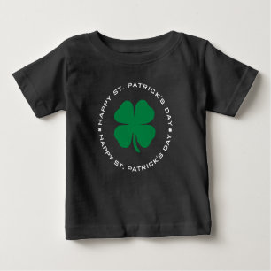 Happy St. Patrick's Day Kleeblatt Lucky Charm Baby T-shirt