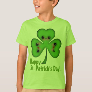 Happy St. Patrick's Day Kleeblatt T-Shirt