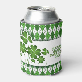 Happy St. Patrick's Day Kleeblatts können kühlen Dosenkühler