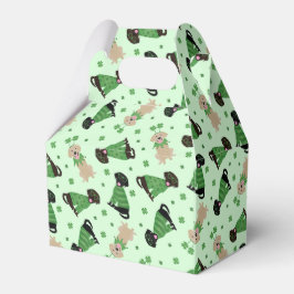 Happy St Patricks Day Labrador Retriever Hunde Geschenkschachtel