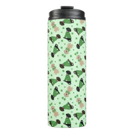 Happy St Patricks Day Labrador Retriever Hunde Thermosbecher