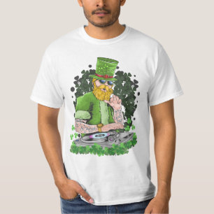Happy St. Patrick's Day   Leprechaun DJ T-Shirt