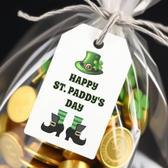Happy St. Patrick's Day Leprechaun Geschenkanhänger (Von Creator hochgeladen)