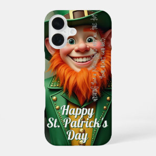 Happy St. Patrick's Day Leprechaun iPhone 16 Hülle
