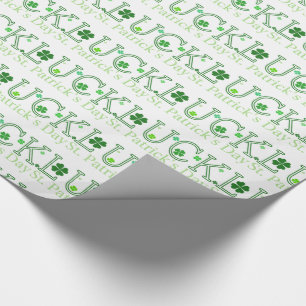 Happy St. Patrick's Day Luck Geschenkpapier