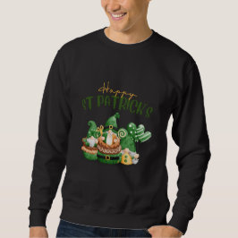 Happy St. Patricks Day - Lucky Irish Clover Party Sweatshirt