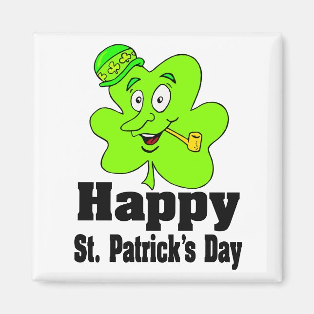 Happy St. Patrick's Day Magnet (Vorne)