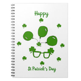 Happy St Patrick's Day Notizblock