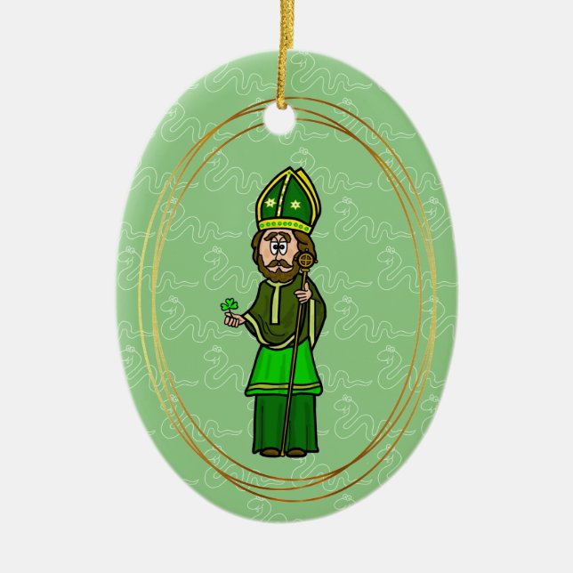 Happy St. Patrick's Day Ornament (Vorne)