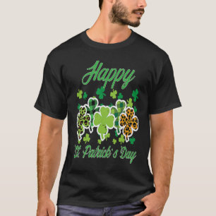 Happy St Patricks Day Patterns Saint Pattys Frauen T-Shirt