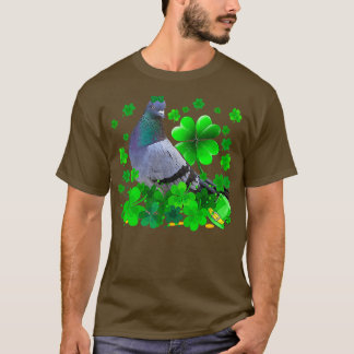 Happy St Patricks Day Pigeon Bird mit 2 T-Shirt
