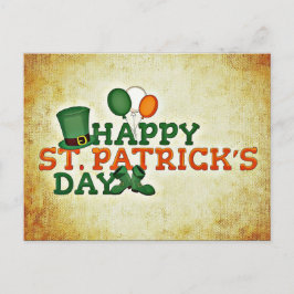 Happy St. Patrick's Day Postcard Postkarte