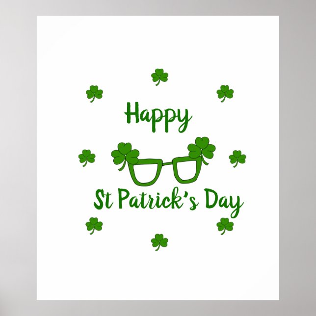 Happy St Patrick's Day Poster (Vorne)