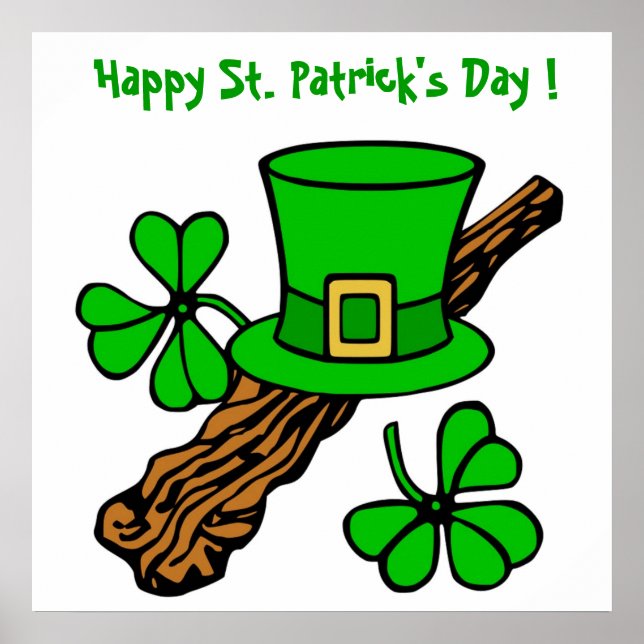 HAPPY ST.PATRICK'S DAY POSTER (Vorne)