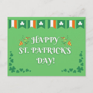 Happy St. Patrick's Day Postkarte