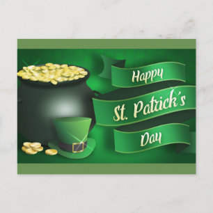 Happy St.Patrick's Day Postkarte