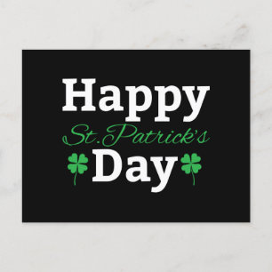 Happy St Patrick's Day Postkarte