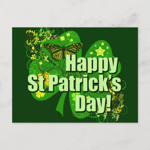 Happy St. Patrick's Day Postkarte