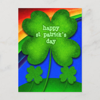 Happy St. Patrick's Day Postkarte