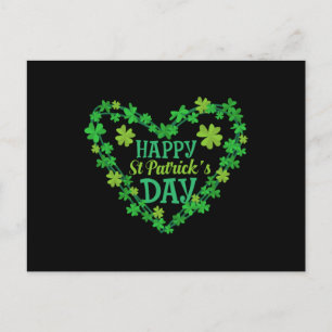 Happy St Patrick's Day Postkarte