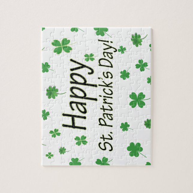 Happy St Patricks Day Puzzle (Vertikal)