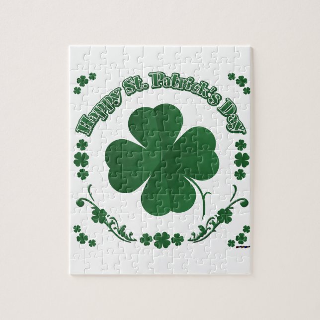 Happy St. Patrick's Day Puzzle (Vertikal)