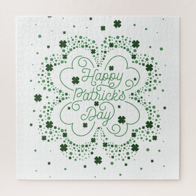 Happy St. Patrick's Day Puzzle 20x20 (Vertikal)